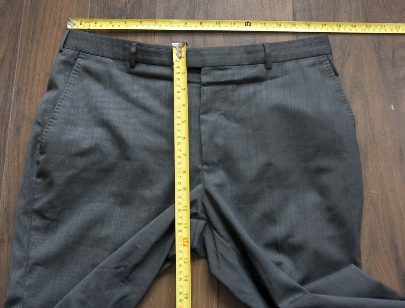 Z Zegna Zegna Z Pants Size 34x26.5 Gray Wool/ Polyester Size US 34 / EU 50 - 6 Thumbnail