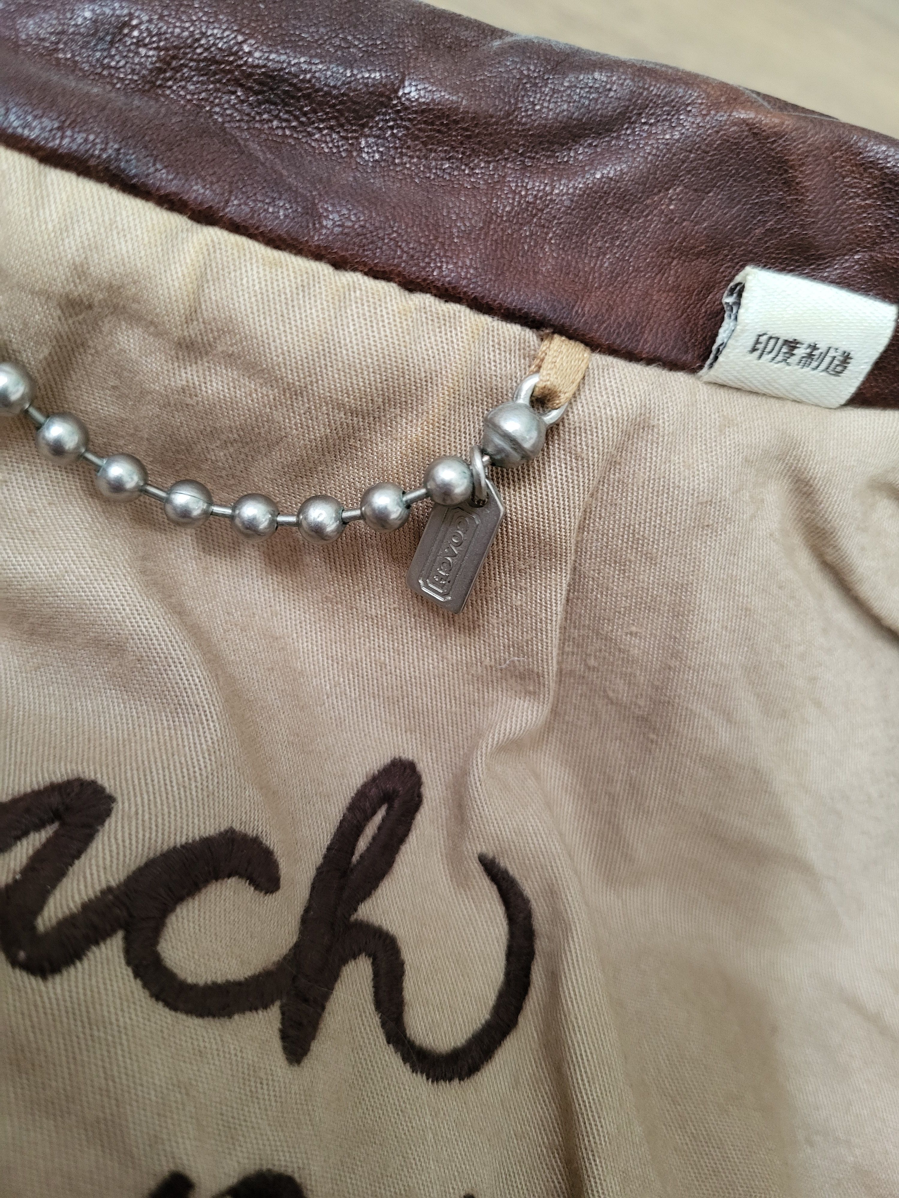 Coach Coach leather biker jacket S Size S / US 4 / IT 40 - 5 Thumbnail