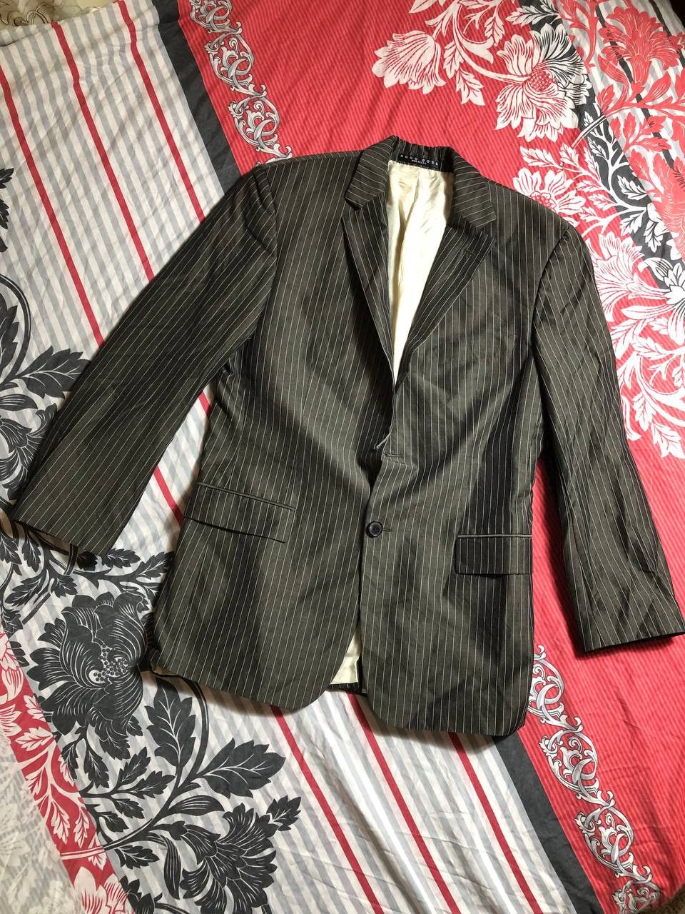 Hugo Boss Hugo Boss Al Capone Double Breasted Cashmere Blazer Size 40R - 4 Thumbnail