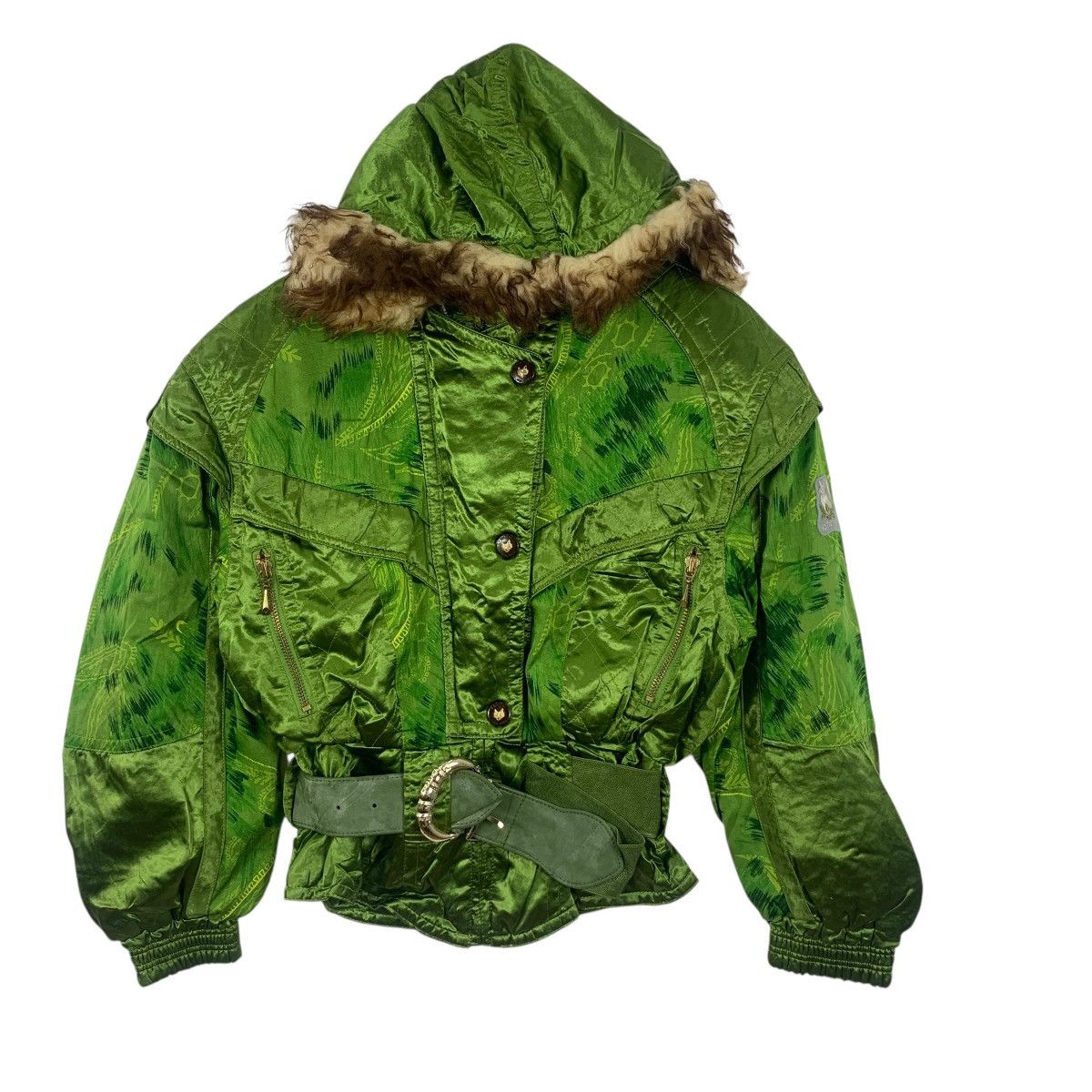 Goldwin Vintage GOLDWIN VOLPE NEVE Ski Winter Jacket Heavy Coat Size L / US 10 / IT 46 - 3 Thumbnail