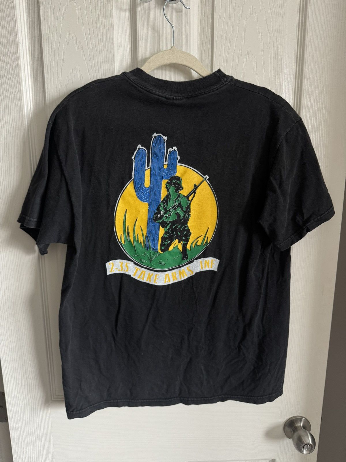 Vintage Vintage 2-35 Infantry Large T-Shirt Size US L / EU 52-54 / 3 - 1 Thumbnail