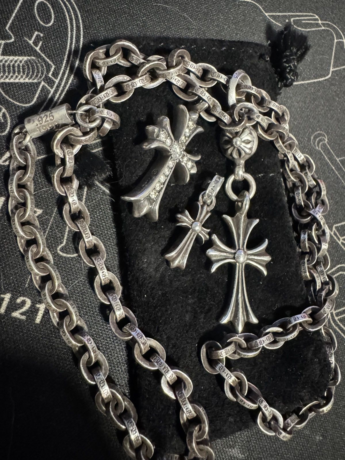 Chrome Hearts Baby Fat .925 Silver Charm Pendant