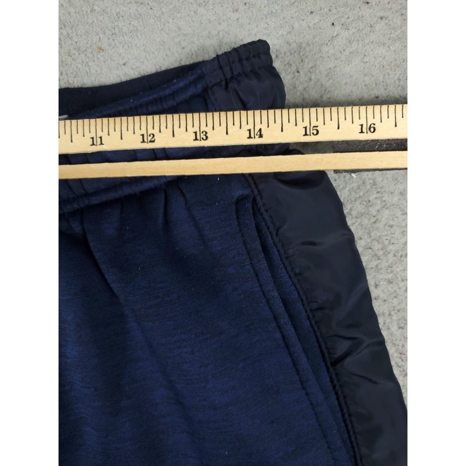 Reebok Reebok Pants Mens Size Medium Blue Tech Fleece Track Running Joggers Sweatpants Regular Fit Size US 31 - 4 Thumbnail
