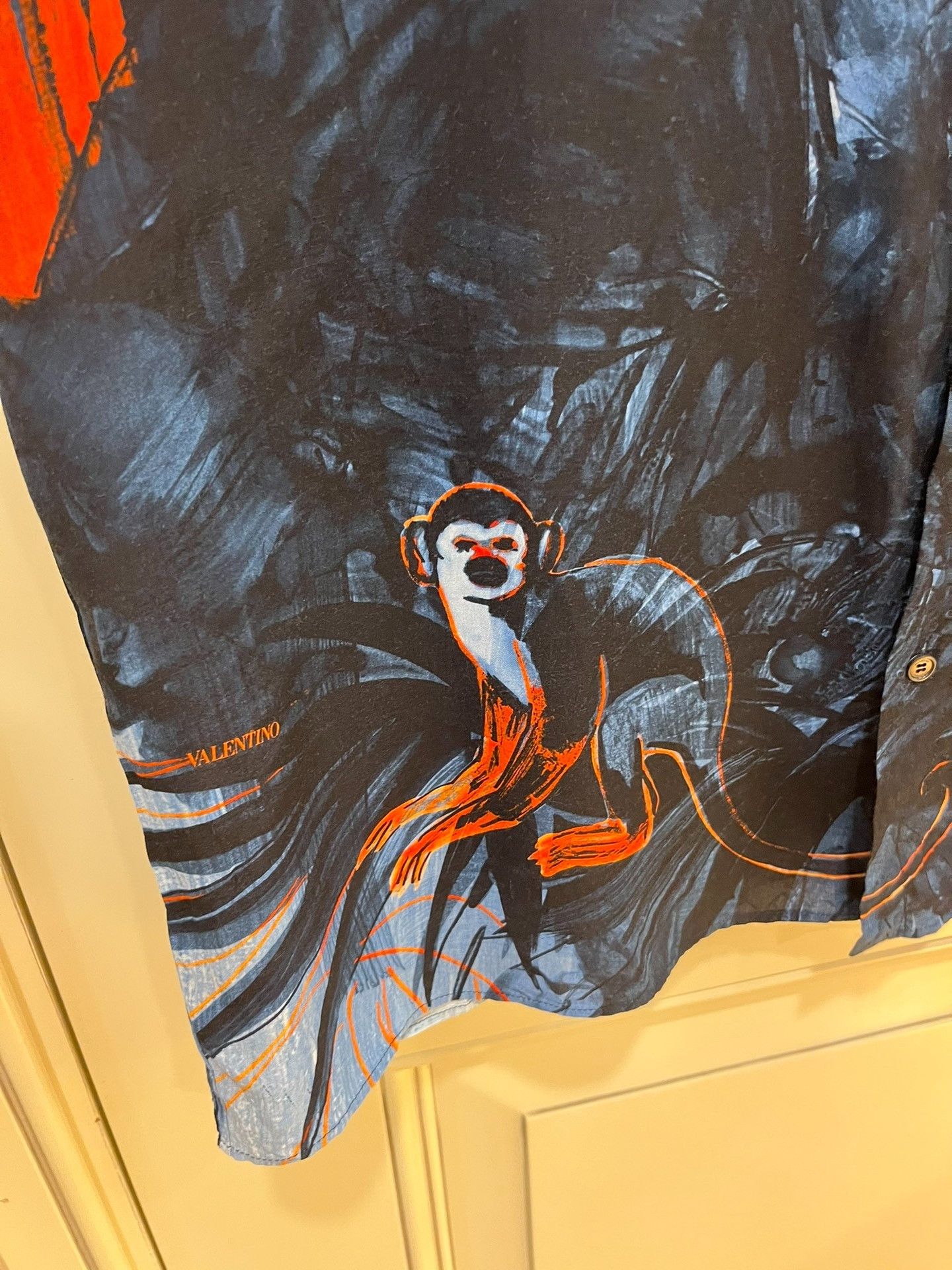 Valentino Valentino Jungle Print Short-Sleeve Shirt Size US M / EU 48-50 / 2 - 6 Thumbnail