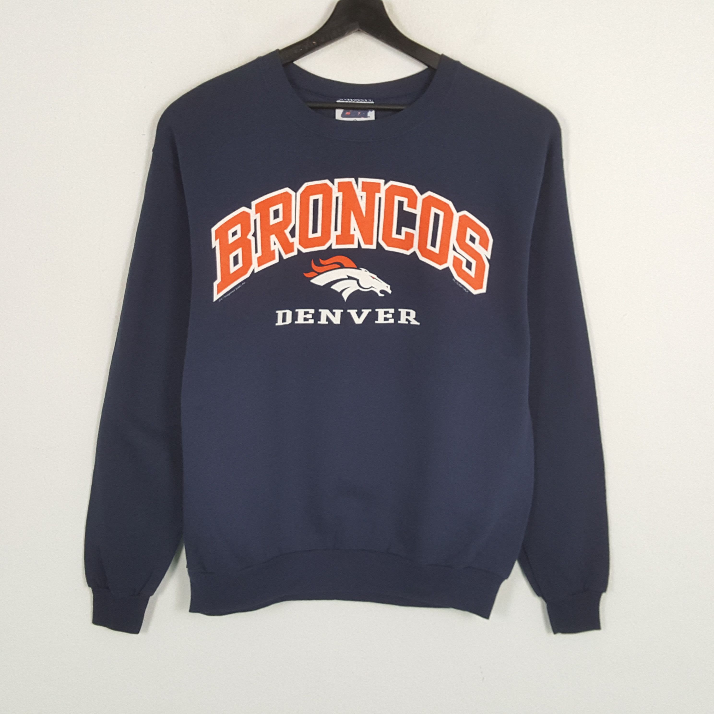 NFL BRONCOS DENVER NFL Football Team Vintage Swetahsirt Size US L / EU 52-54 / 3 - 1 Thumbnail