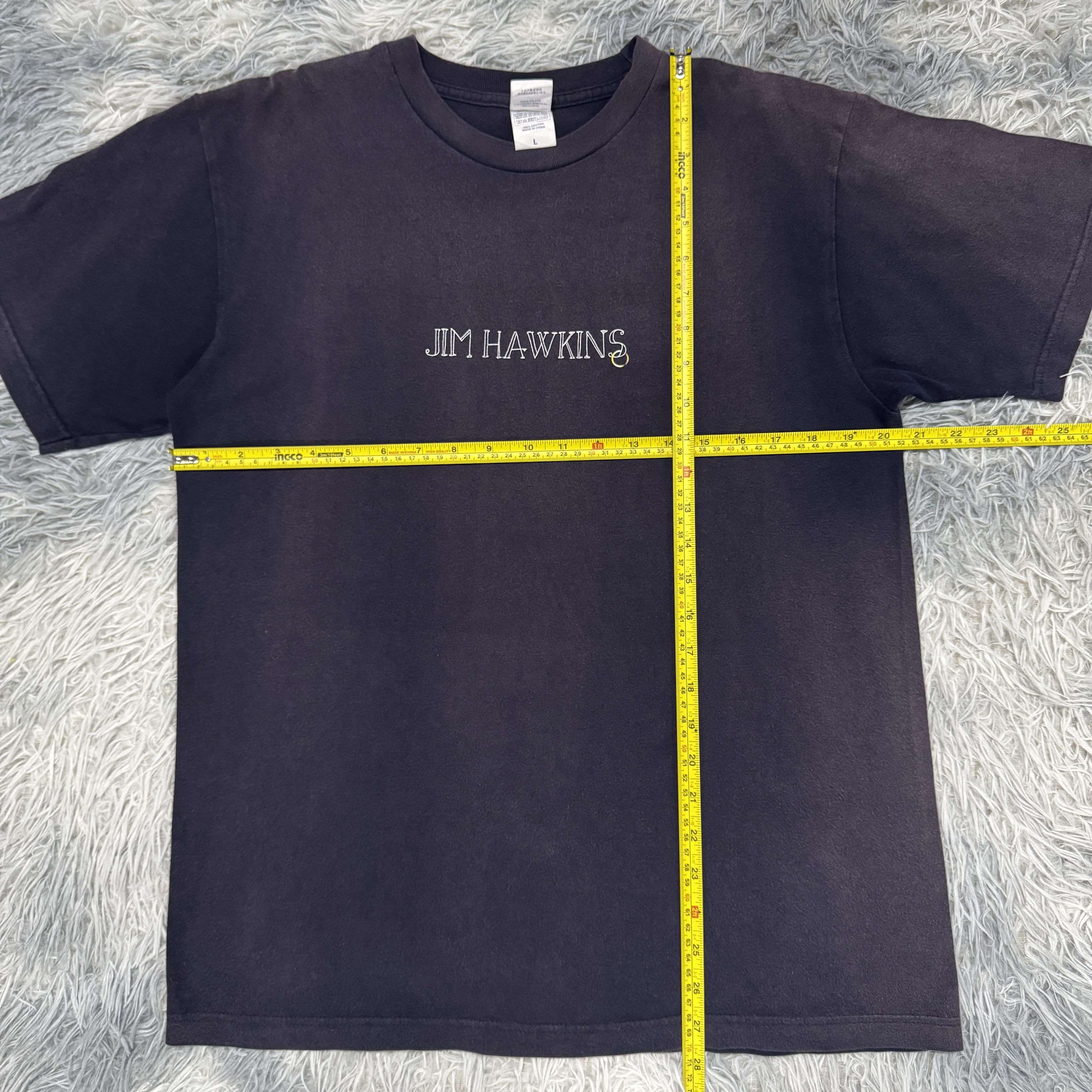 Vintage Vintage Sunfaded Jim Hawkins Tshirt Size US L / EU 52-54 / 3 - 5 Thumbnail