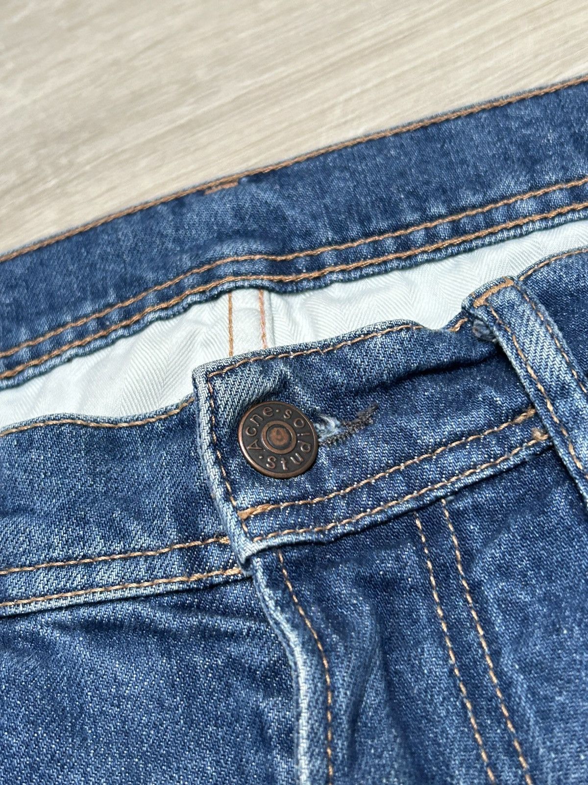 Acne Studios × Designer Acne Studios Bla Konst Floragatan 13 Stockholm Jeans 31x30 Size US 31 - 6 Thumbnail