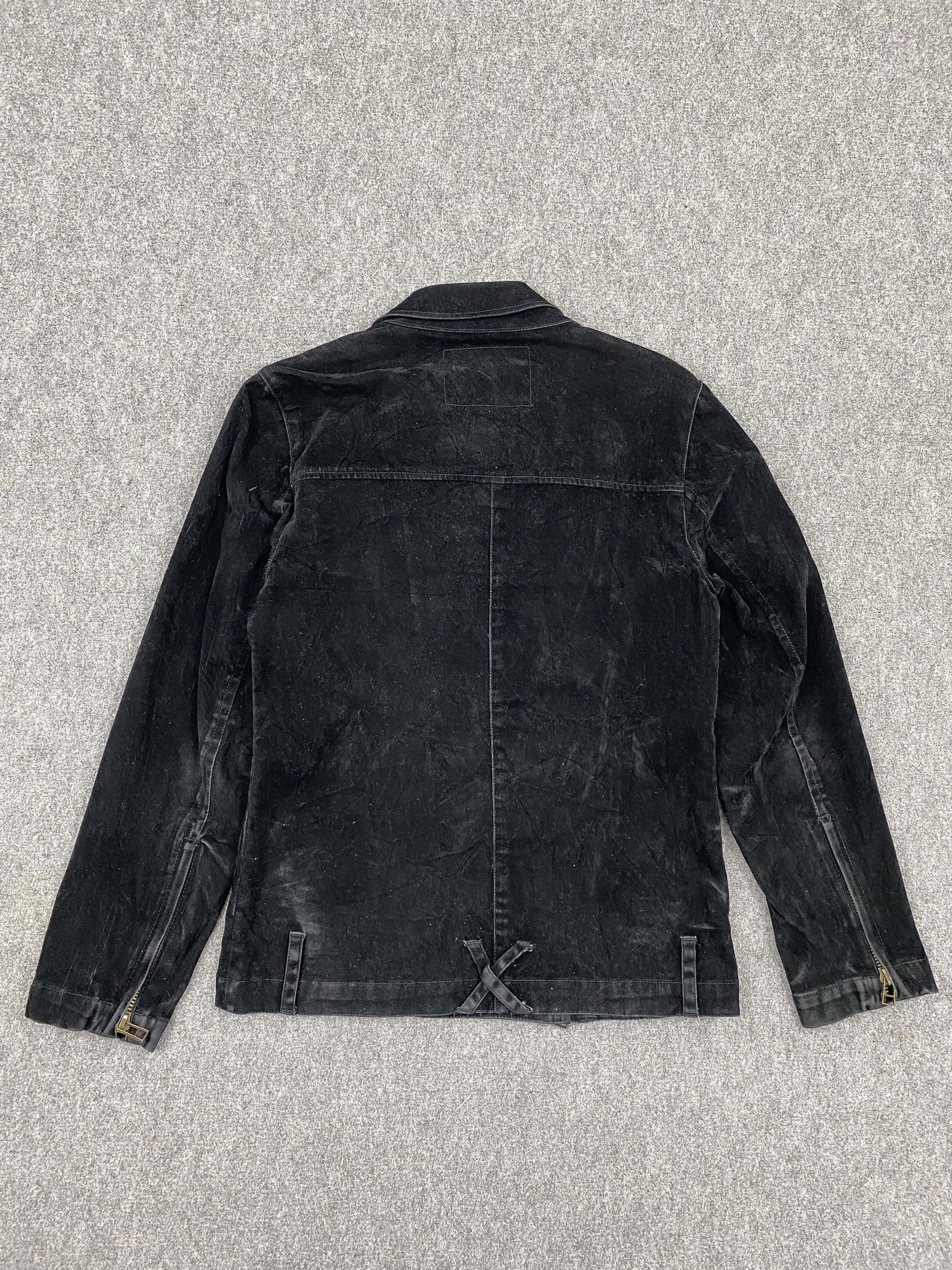 Japanese Brand Vintage Japanese Brand Velvet Avant Garde Jacket MJ0037Z Size US L / EU 52-54 / 3 - 3 Thumbnail