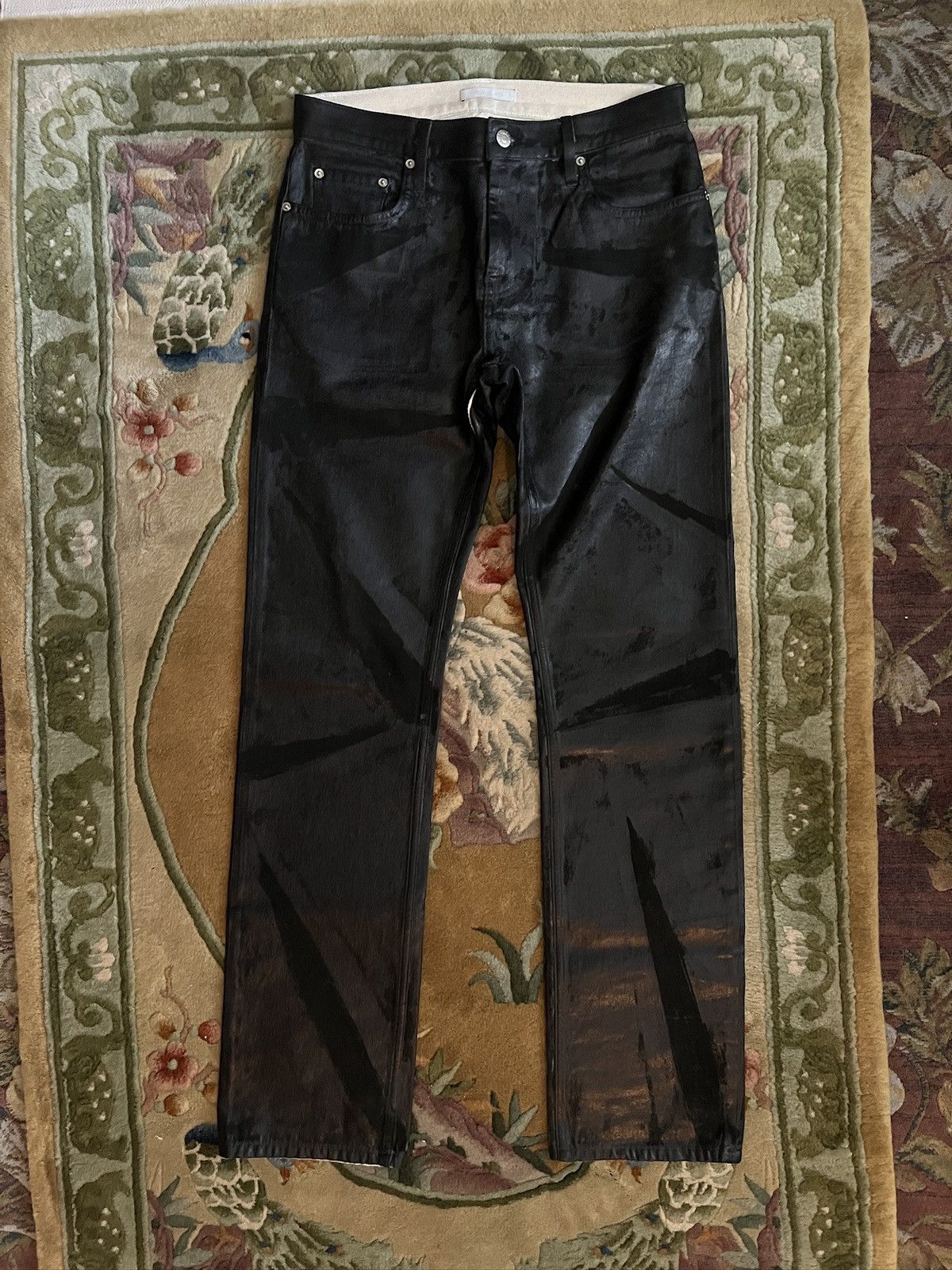 Helmut Lang Helmut Lang Foiled Jeans Size US 30 / EU 46 - 1 Thumbnail