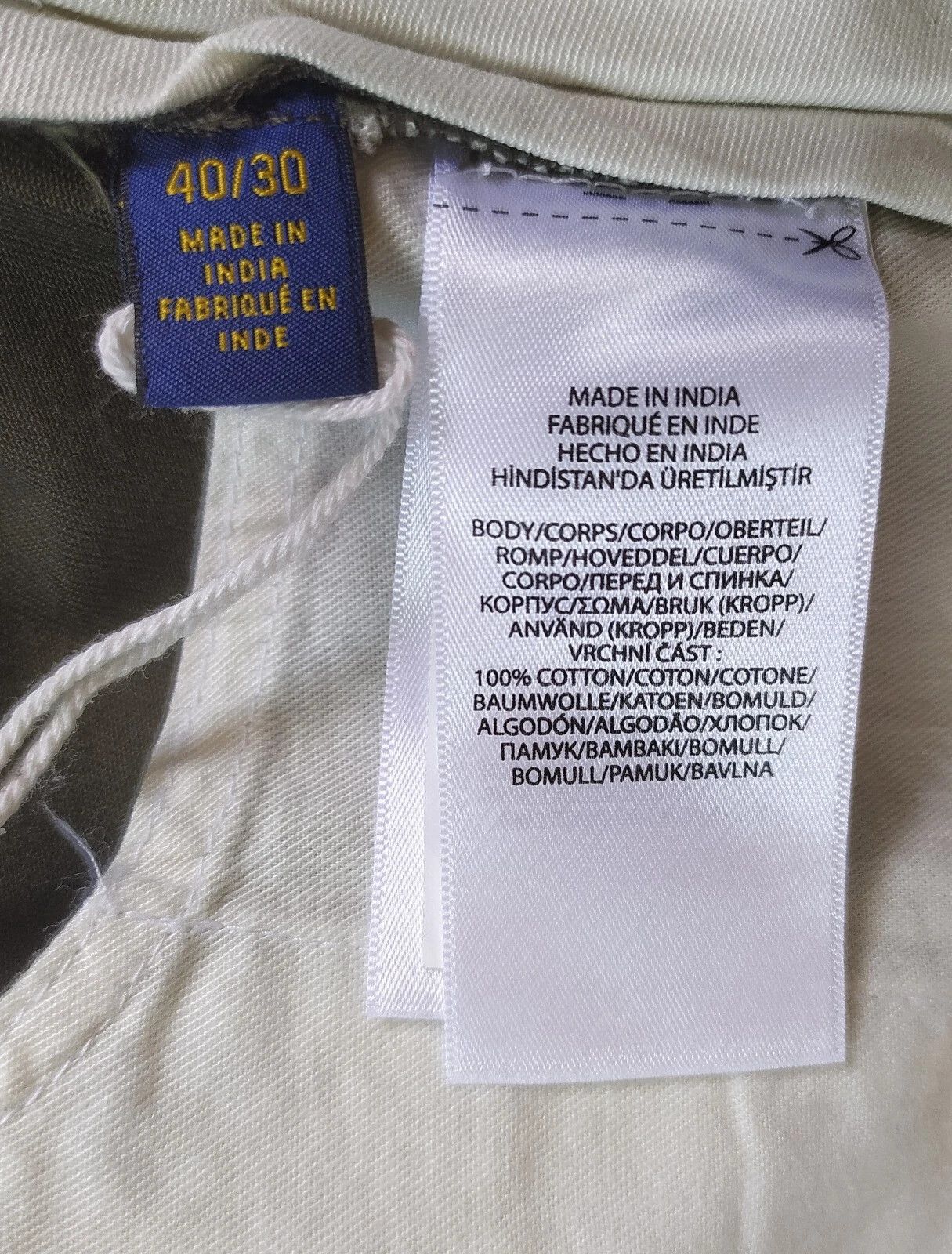 Polo Ralph Lauren Polo Ralph Lauren Classic Fit Chino Pant ATP 0075 Size US 40 / EU 56 - 8 Thumbnail