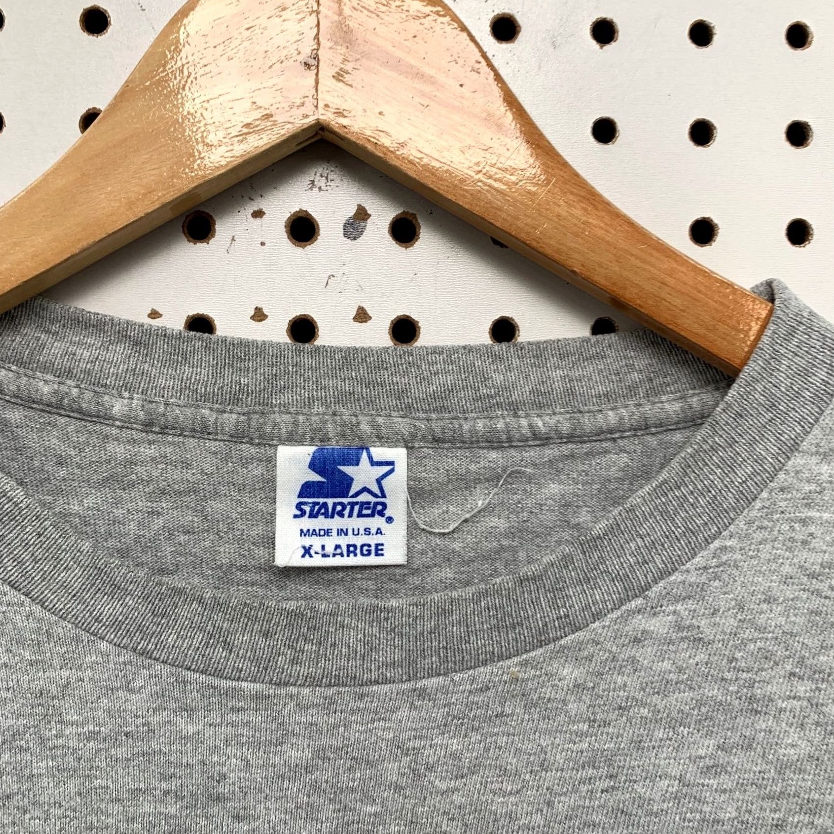 Starter VINTAGE Chicago Cubs T Shirt Mens XL Gray Starter 90s Made USA Size US XL / EU 56 / 4 - 3 Thumbnail