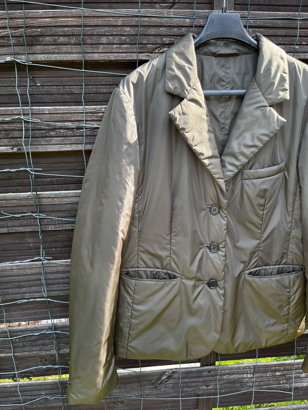 Prada 🔴 PRADA SS06 NYLON JACKET LUXURY ARCHIVE Y2K BLAZER Size M / US 6-8 / IT 42-44 - 2 Thumbnail