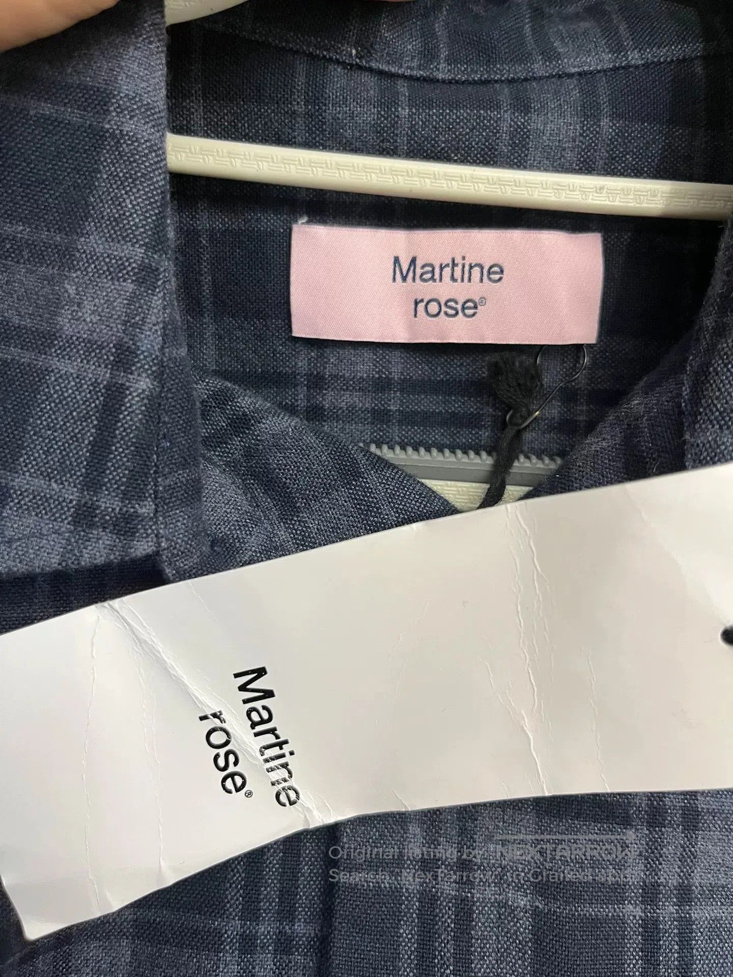 Martine Rose Martine Rose Plaid Chain Shirt Jacket. Size US XS / EU 42 / 0 - 3 Thumbnail