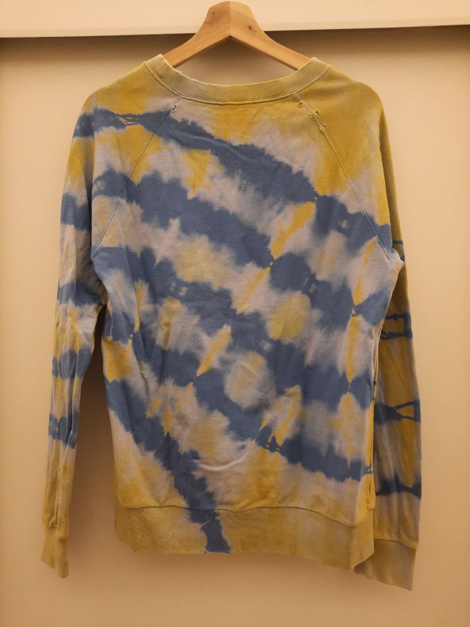 Saint Laurent Paris Tie Dye Destroyed Sweatshirt Size US XS / EU 42 / 0 - 2 Thumbnail