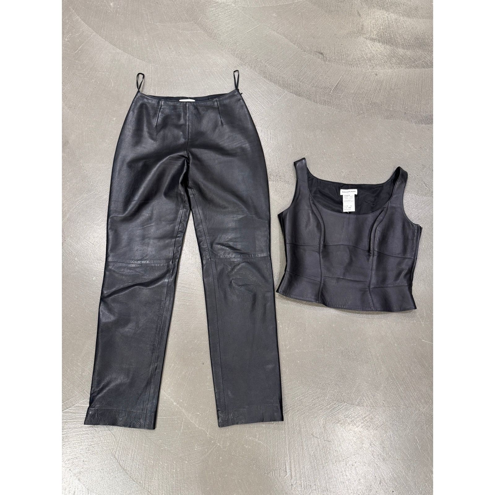 Thierry Mugler 2000s Mugler set (top + pants) Size 28" / US 6 / IT 42 - 2 Thumbnail