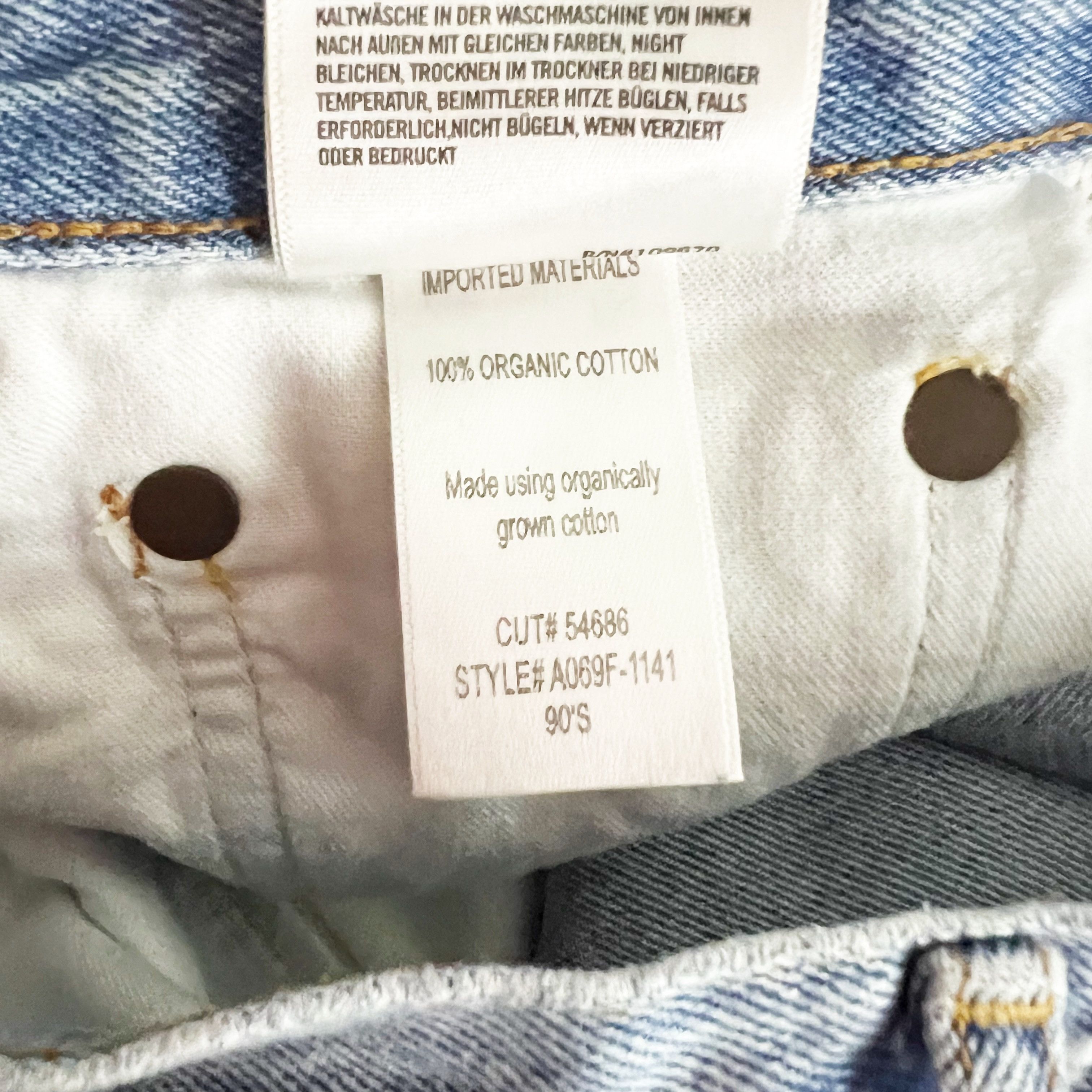Agolde Agolde Denim Women's 90s Mid Rise Loose Fit Size 23" - 3 Thumbnail