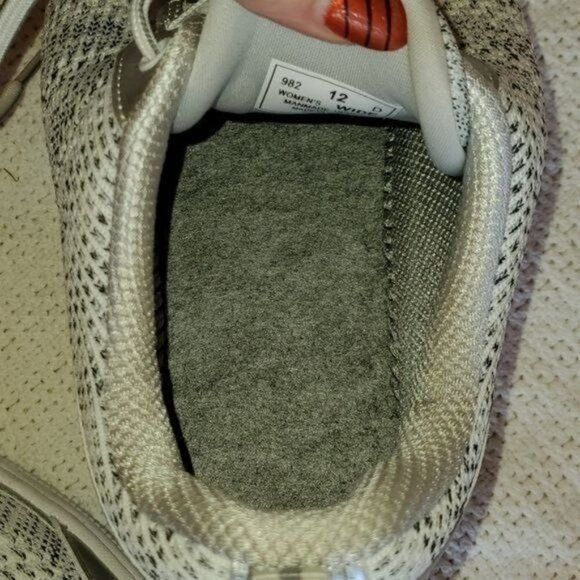 Vintage Orthofeet 982 Sandy BioFit Grey Sz. 12W Wide Athletic Walkin Size US 12 / IT 42 - 9 Thumbnail