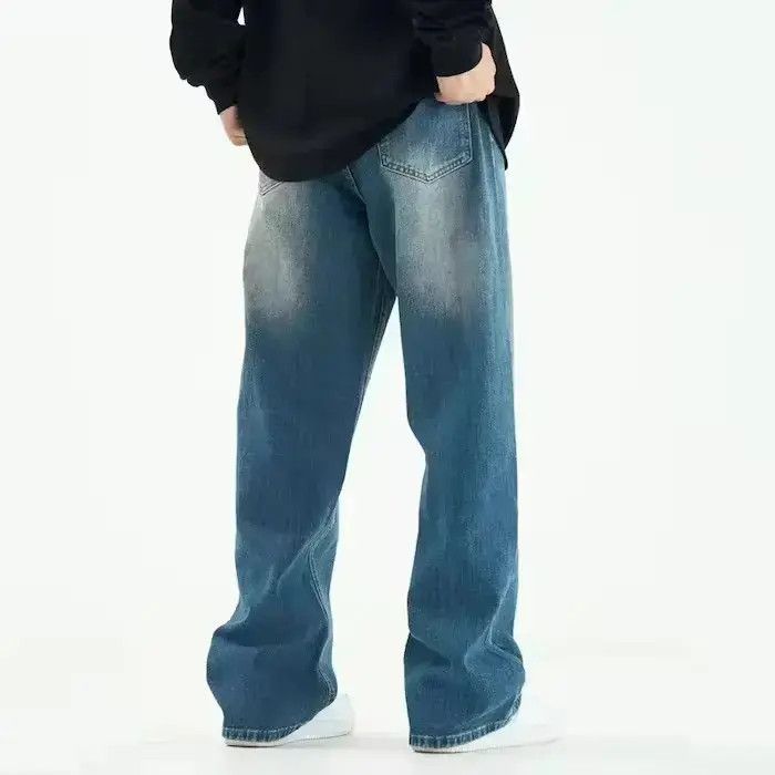 Japanese Brand Flared Blue Denim Jeans Size US 30 / EU 46 - 3 Thumbnail