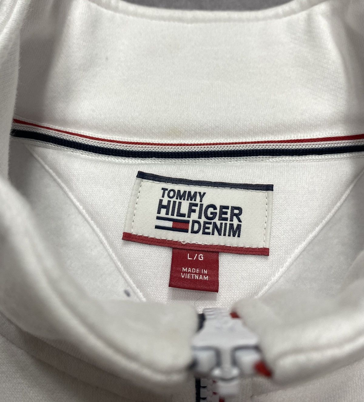 Tommy Hilfiger Tommy Hilfiger Denim Quarter Zip Size US L / EU 52-54 / 3 - 3 Thumbnail