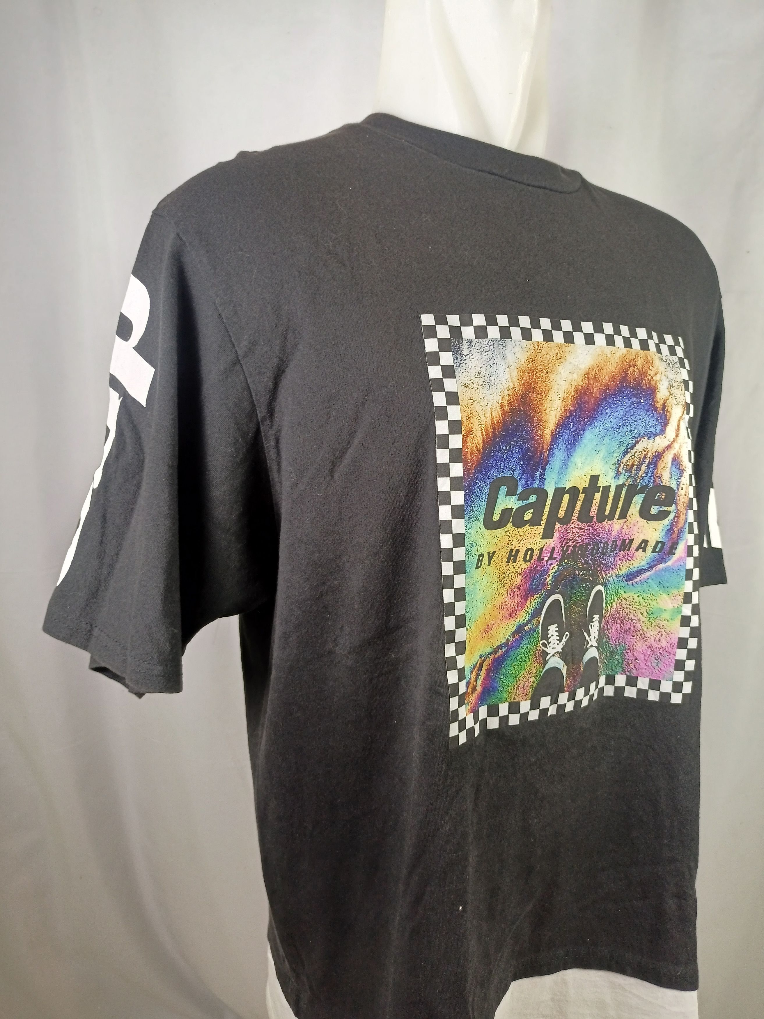 Japanese Brand CAPTURE BY HOLLYWOOD MADE Short Sleeve TShirt Size US L / EU 52-54 / 3 - 3 Thumbnail