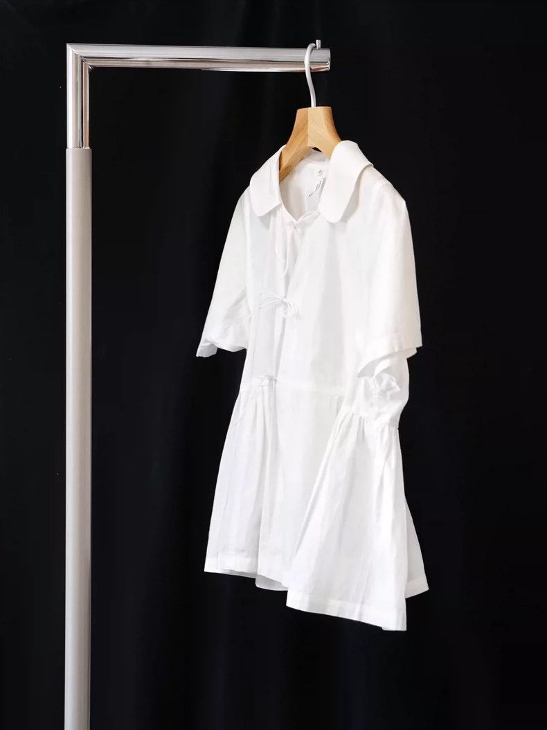 Comme des Garcons Comme des Garcons Gold ingot collar with pure cotton shirt Size M / US 6-8 / IT 42-44 - 6 Thumbnail