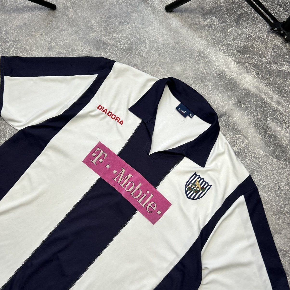 Diadora Vintage Diadora Albion FC West Bromwich 2000’s soccer jersey Size US XXL / EU 58 / 5 - 2 Thumbnail