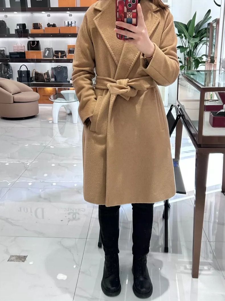 Max Mara Max Mara Mainline White Label Manuela Water Ripple Coat Size S / US 4 / IT 40 - 7 Thumbnail