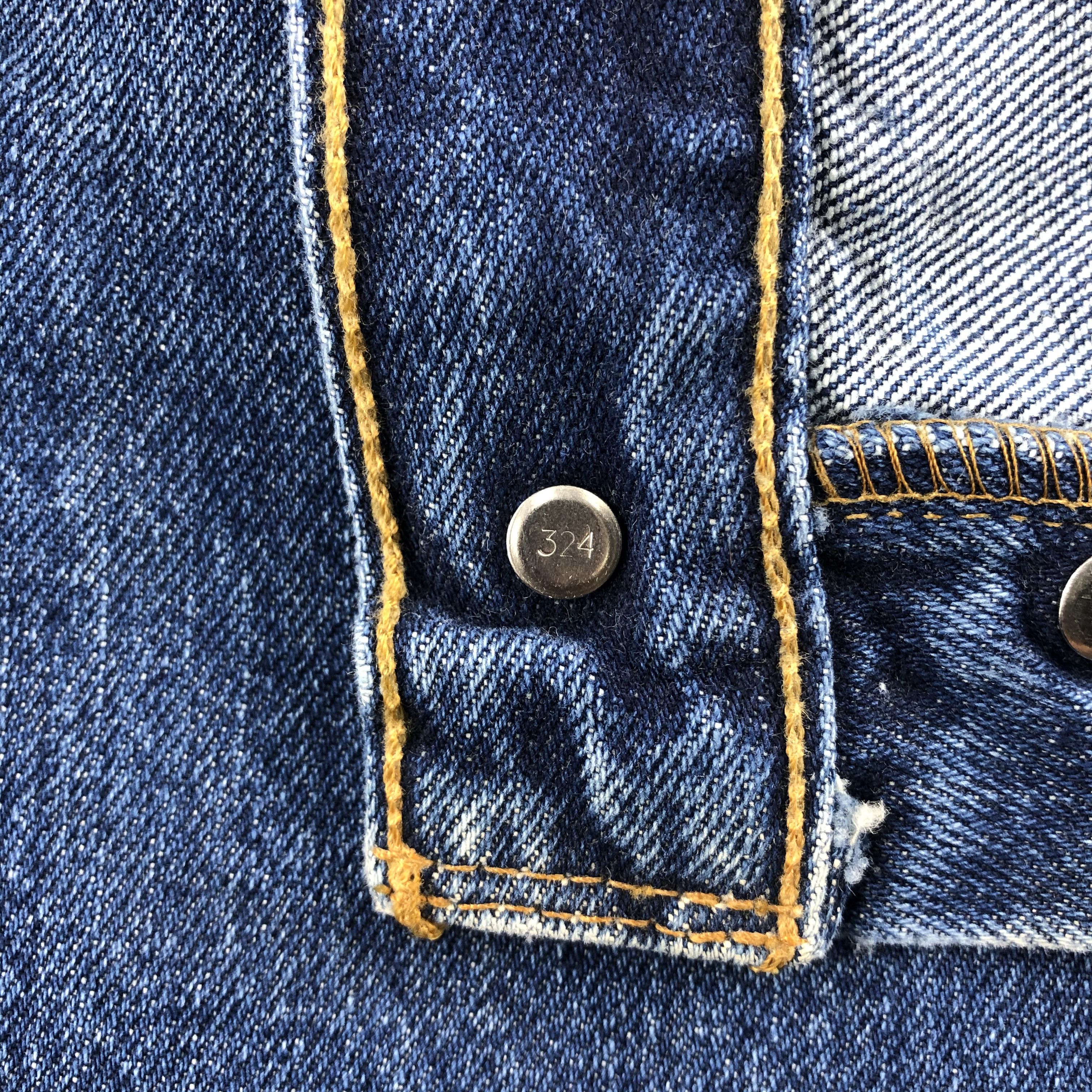 Levi's Vintage 90s Blue Wash Levis 501 Jeans-JM2494 Size US 35 - 10 Thumbnail