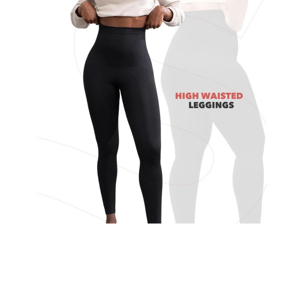 Unknown London Shapermint-Empetua high waisted Black shaping legging 3XL Size ONE SIZE - 2 Thumbnail