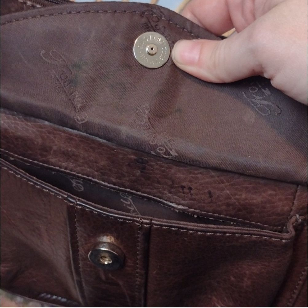 Fossil Fossil 1954 vintage brown leather handbag Size ONE SIZE - 5 Thumbnail