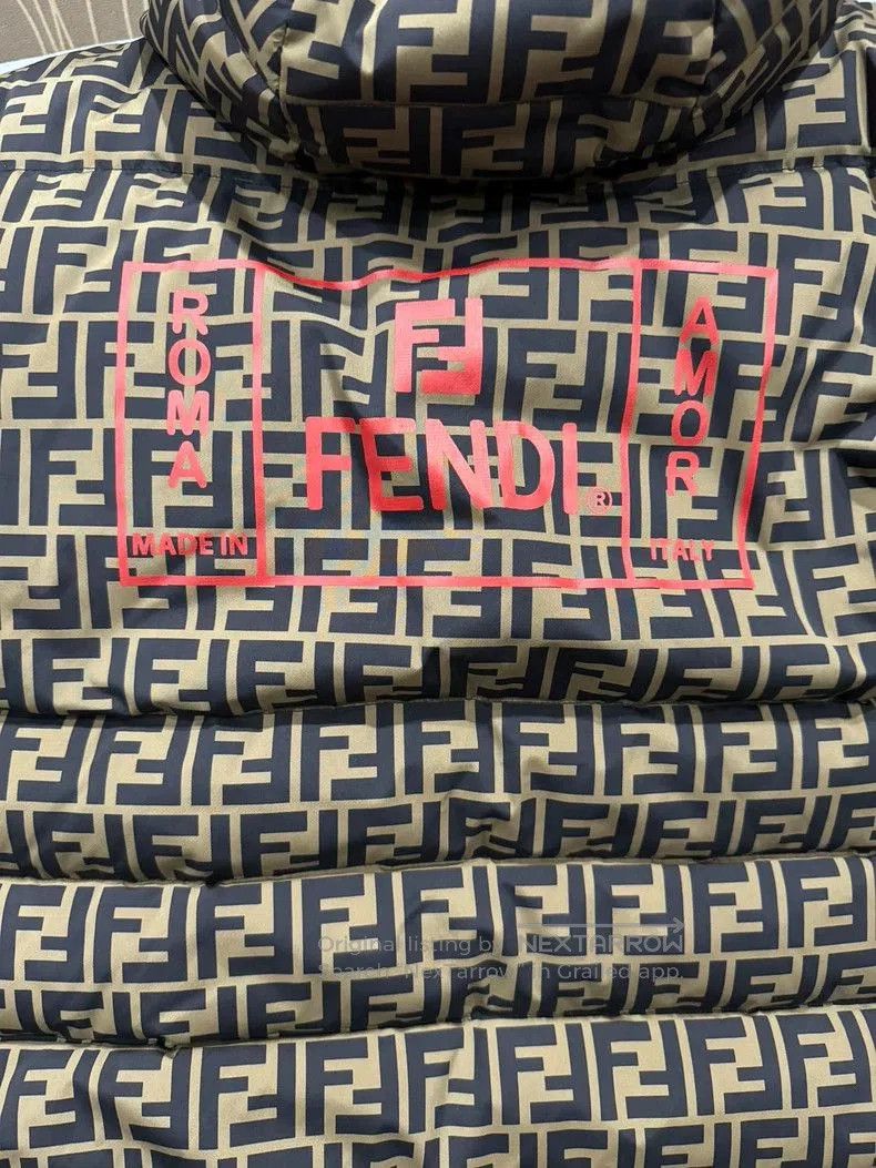 Fendi Fendi Monogram Down Jacket. Size US M / EU 48-50 / 2 - 3 Thumbnail