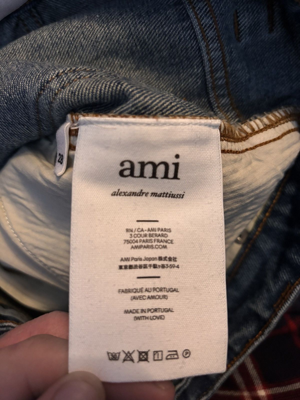 AMI Ami Paris Blue Alex Fit Jeans Size US 28 / EU 44 - 5 Thumbnail