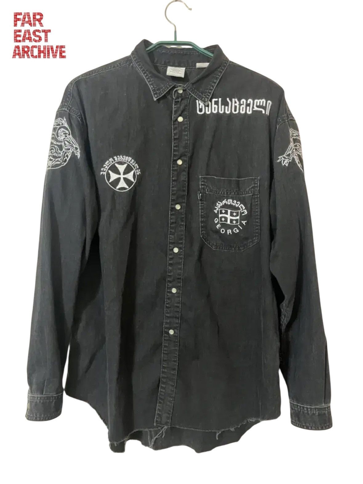 Vetements Vetements X Levi's Denim Shirt Size US S / EU 44-46 / 1 - 1 Thumbnail