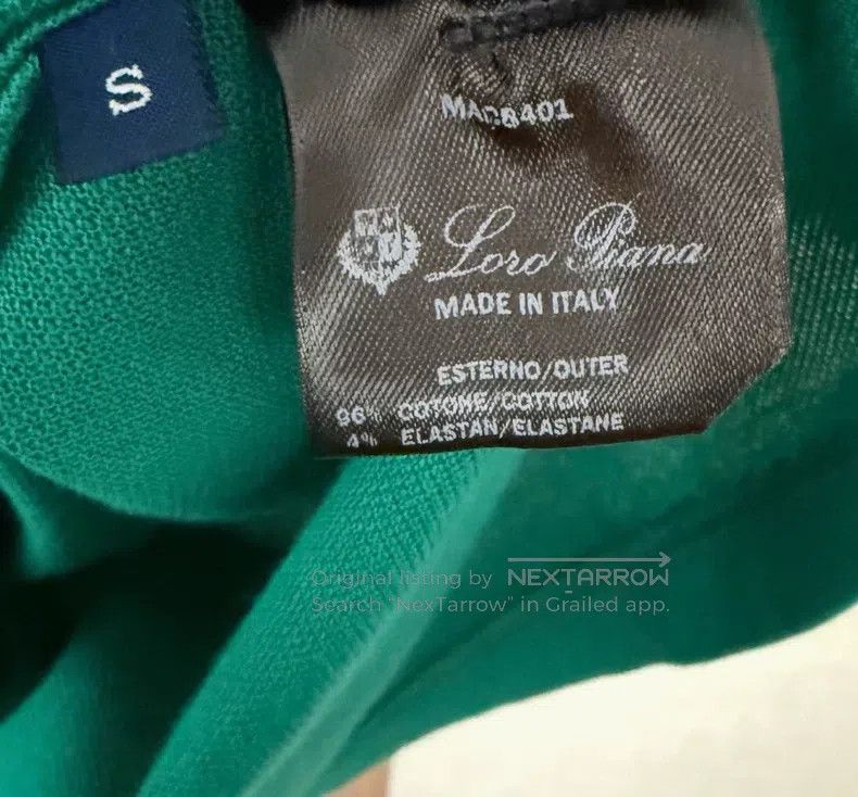 Loro Piana Loro Piana Men's Regatta Short Sleeve Polo Shirt Size US S / EU 44-46 / 1 - 8 Thumbnail