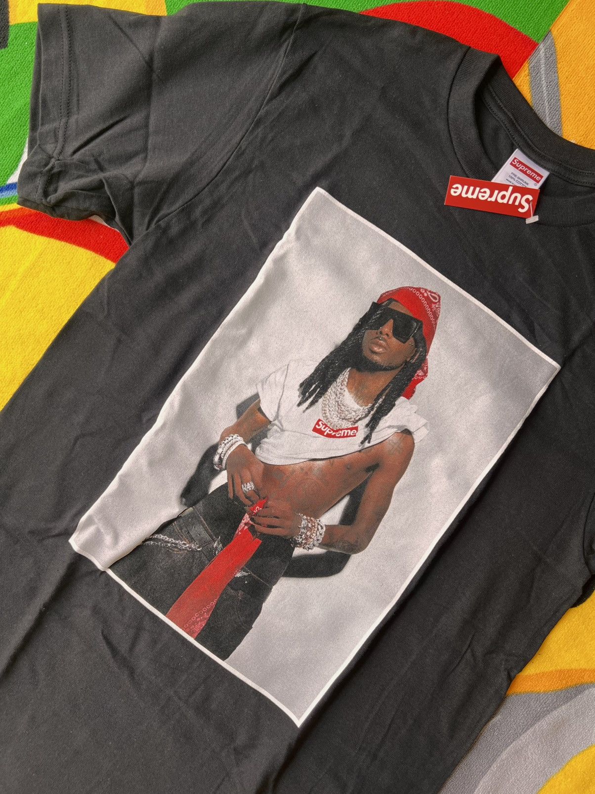 Supreme Supreme Playboi Carti Photo Tee black L tshirt rap trap Size US L / EU 52-54 / 3 - 9 Thumbnail