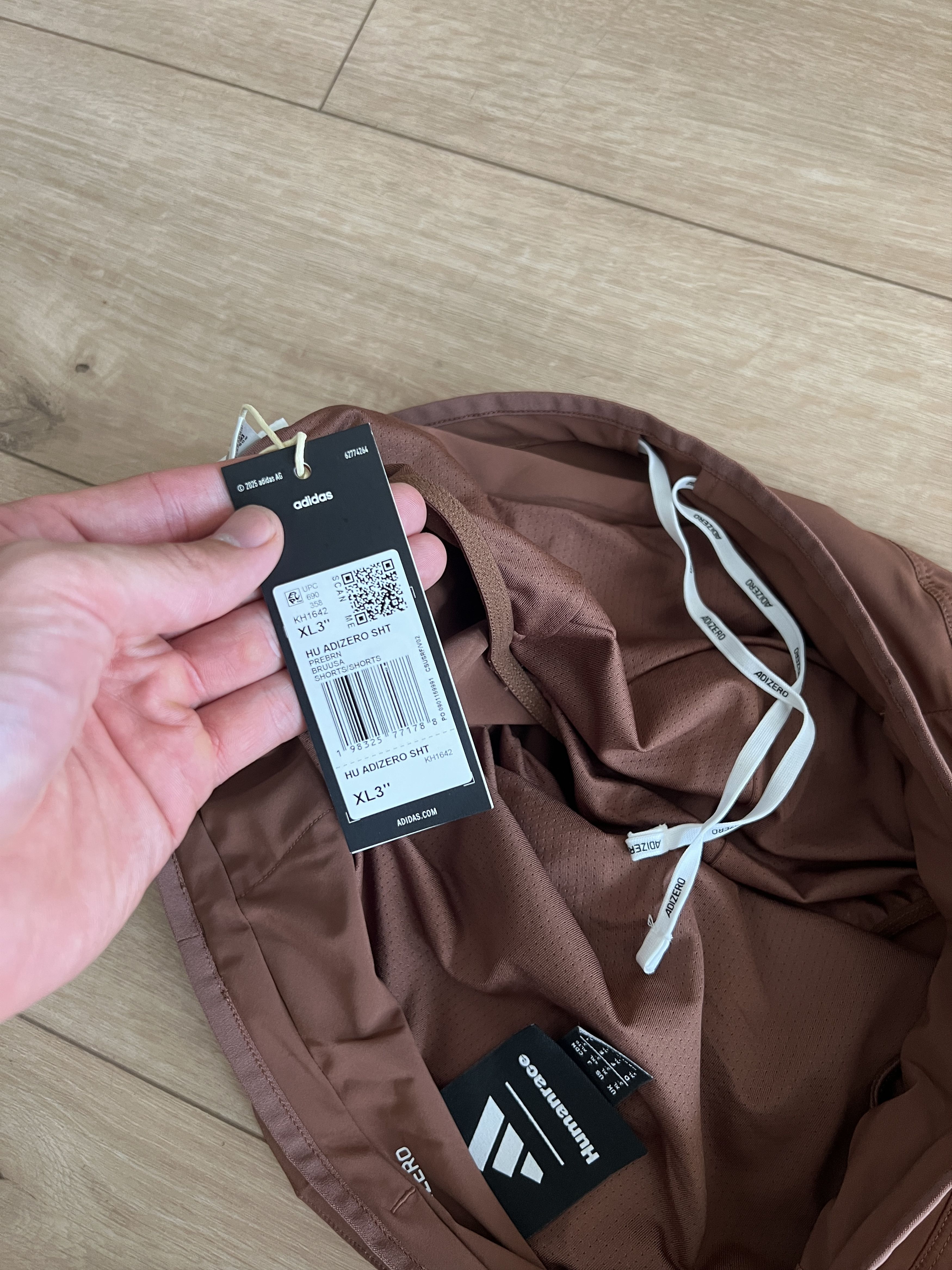 Humanrace NWT Adidas x Humanrace Brown Adizero Archive Running Gel Size US 36 / EU 52 - 3 Thumbnail