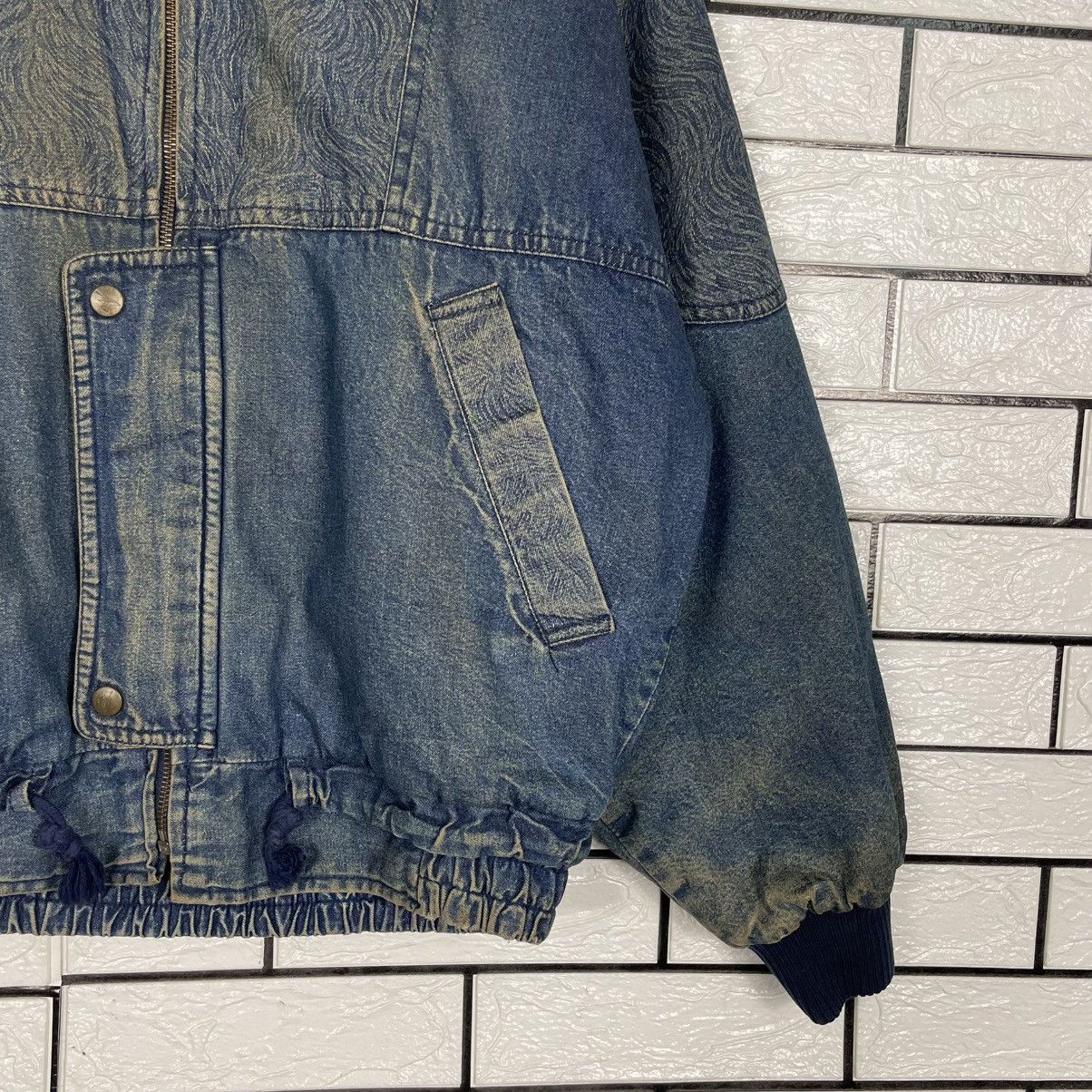 Japanese Brand Ruck Dam Biker Indigo Denim Jacket Size US L / EU 52-54 / 3 - 4 Thumbnail