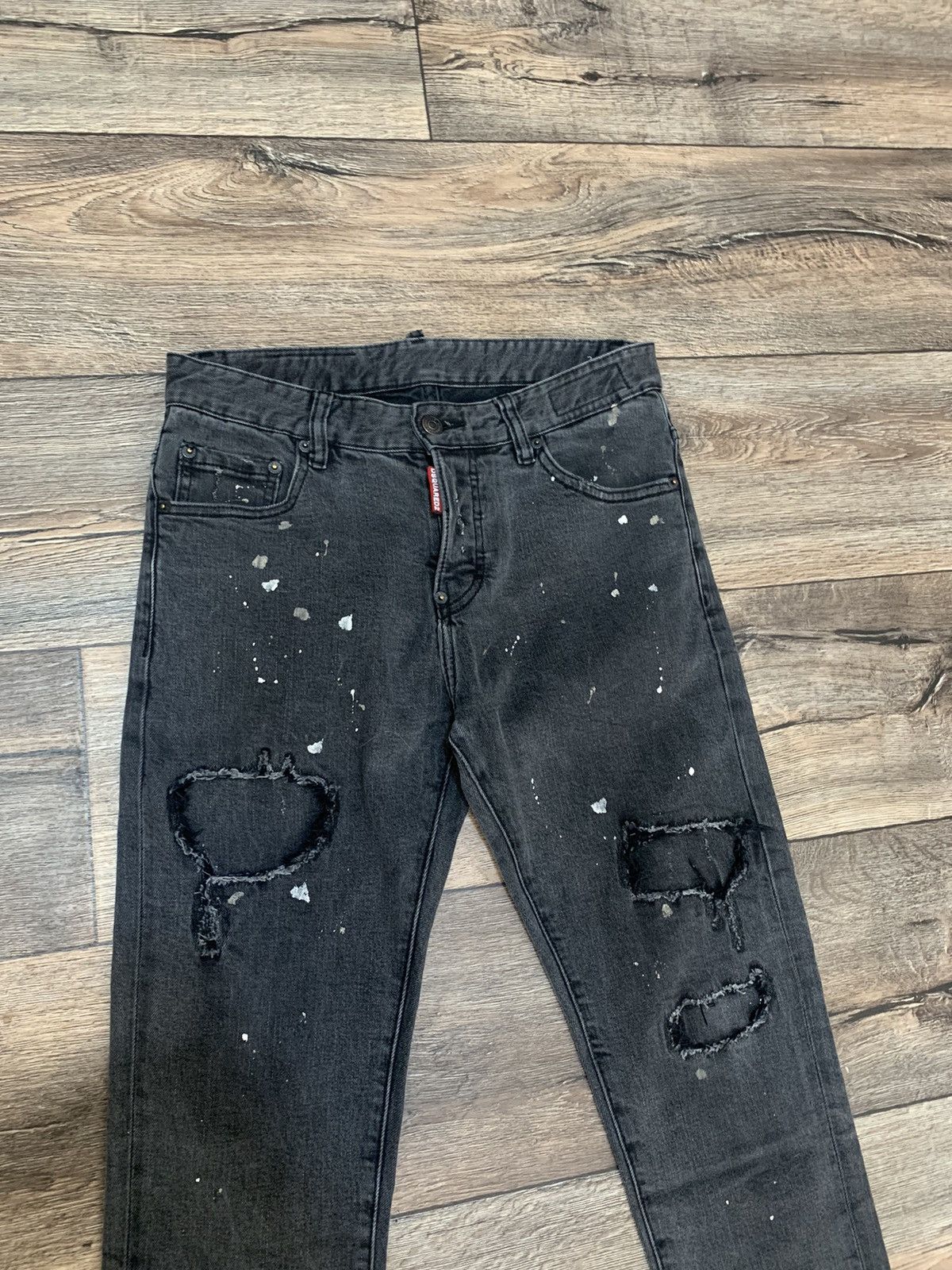 Dsquared2 Dsquared2 Black Jeans Size 30 Made in Italy Size US 30 / EU 46 - 2 Thumbnail