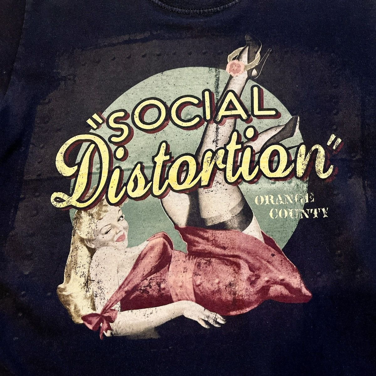 Band Tees × Vintage VTG90’s Social Distortion Orange County Size US M / EU 48-50 / 2 - 2 Thumbnail