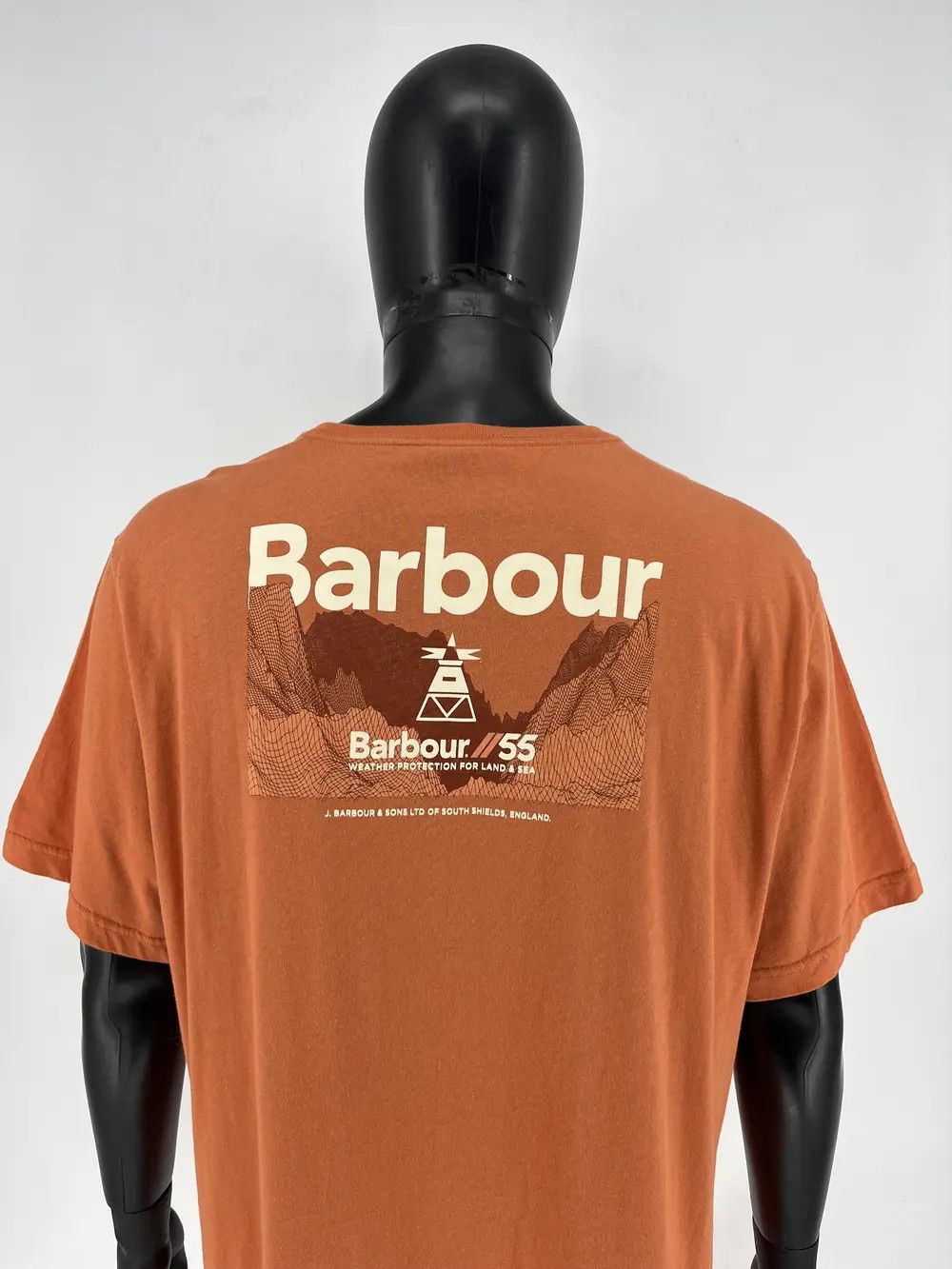 Barbour VINTAGE Mens Barbour International Big Logo T-Shirt Size 2xl Size US XXL / EU 58 / 5 - 9 Thumbnail