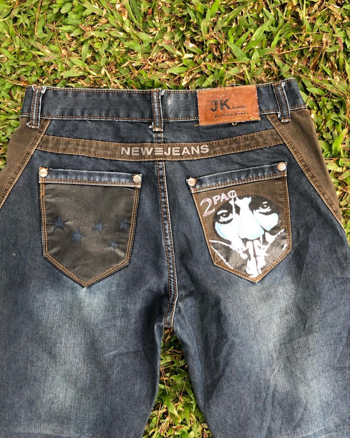 Vintage 2Pac Jeans Vintage Size US 32 / EU 48 - 4 Thumbnail