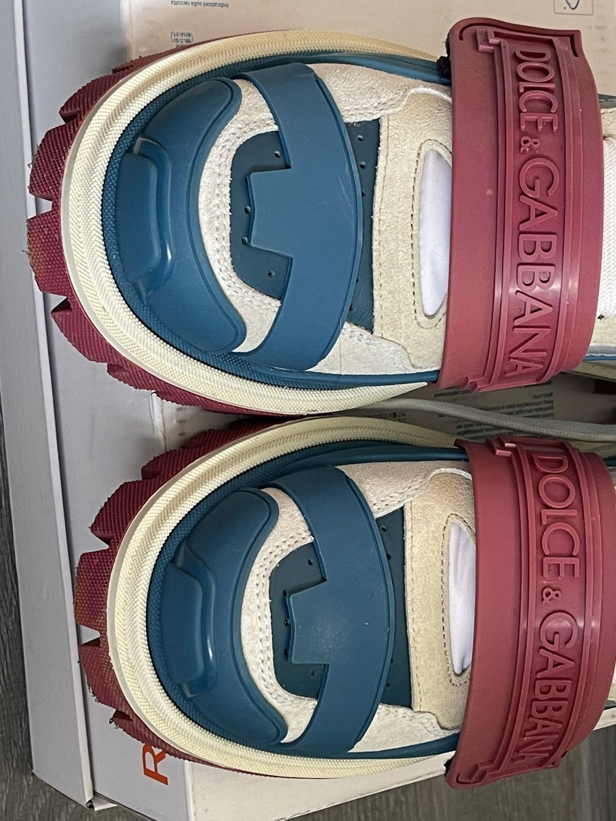 Dolce & Gabbana Dolce & Gabbana high-tops trainers boots Size US 5.5 / EU 38 - 19 Thumbnail