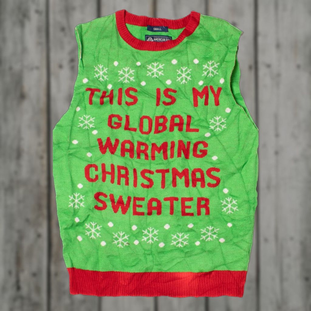 Vintage VINTAGE Ugly Christmas Sweater Vest American Rag Small Adult Mens Womens Girls Boys 61325 Acrylic Holiday 25” 19.5” Chest Width Christmas Size S / US 4 / IT 40 - 1 Thumbnail