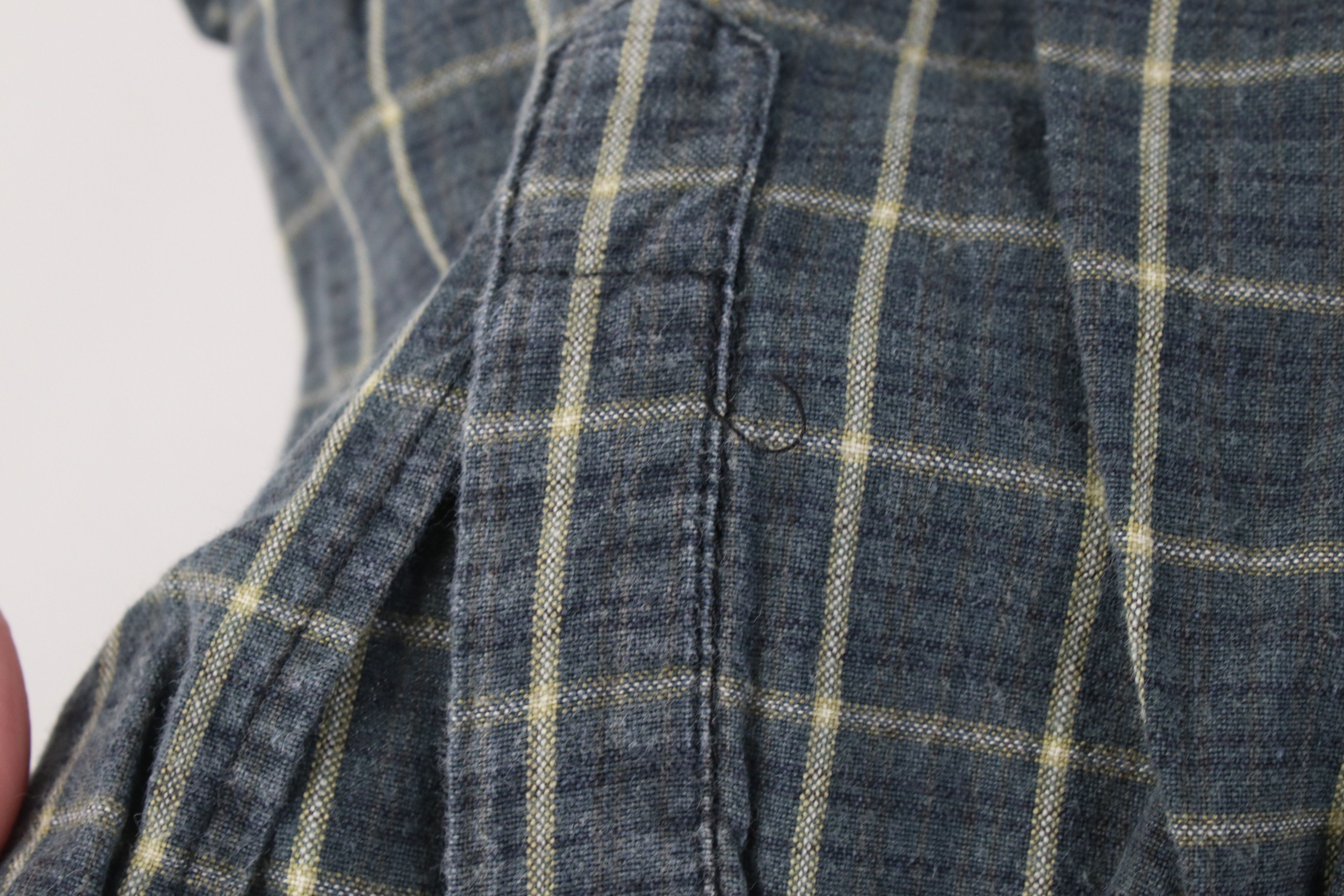 Vintage Vintage 90s Streetwear Collared Button Down Shirt Plaid Size US XL / EU 56 / 4 - 5 Thumbnail
