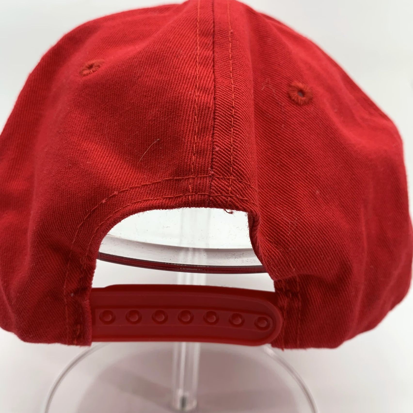 Vintage Coca-Cola Hat Cap Snap Back Mens Red Basketball Logo Quake City Caps One Size Adjustable Twill Cotton Sports Casual Size ONE SIZE - 4 Thumbnail
