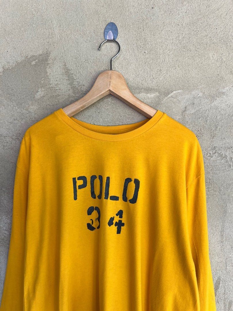 Polo Ralph Lauren Polo Sport Spell Out Long Sleeve Tshirt Size US M / EU 48-50 / 2 - 3 Thumbnail