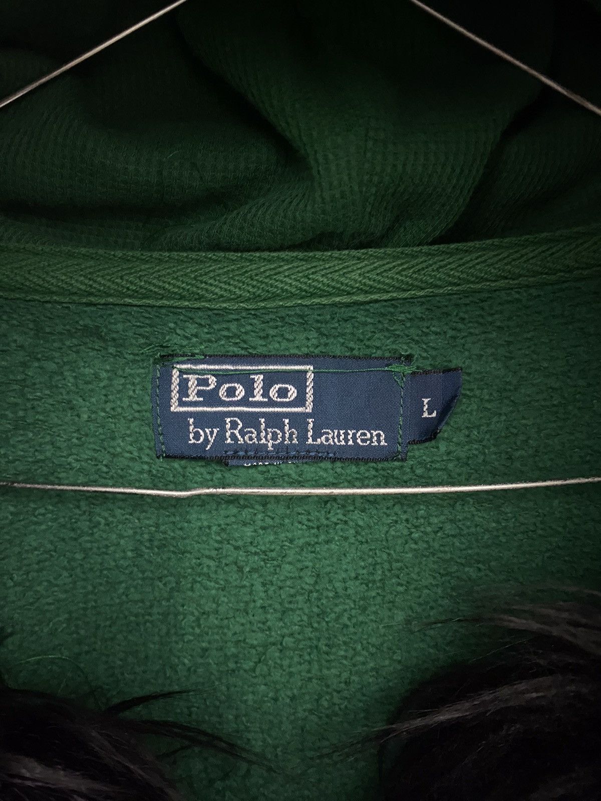 Polo Ralph Lauren 💥LGB💥Polo Ralph Lauren Fur Zipper Hoodie LGB Style Size US L / EU 52-54 / 3 - 7 Thumbnail
