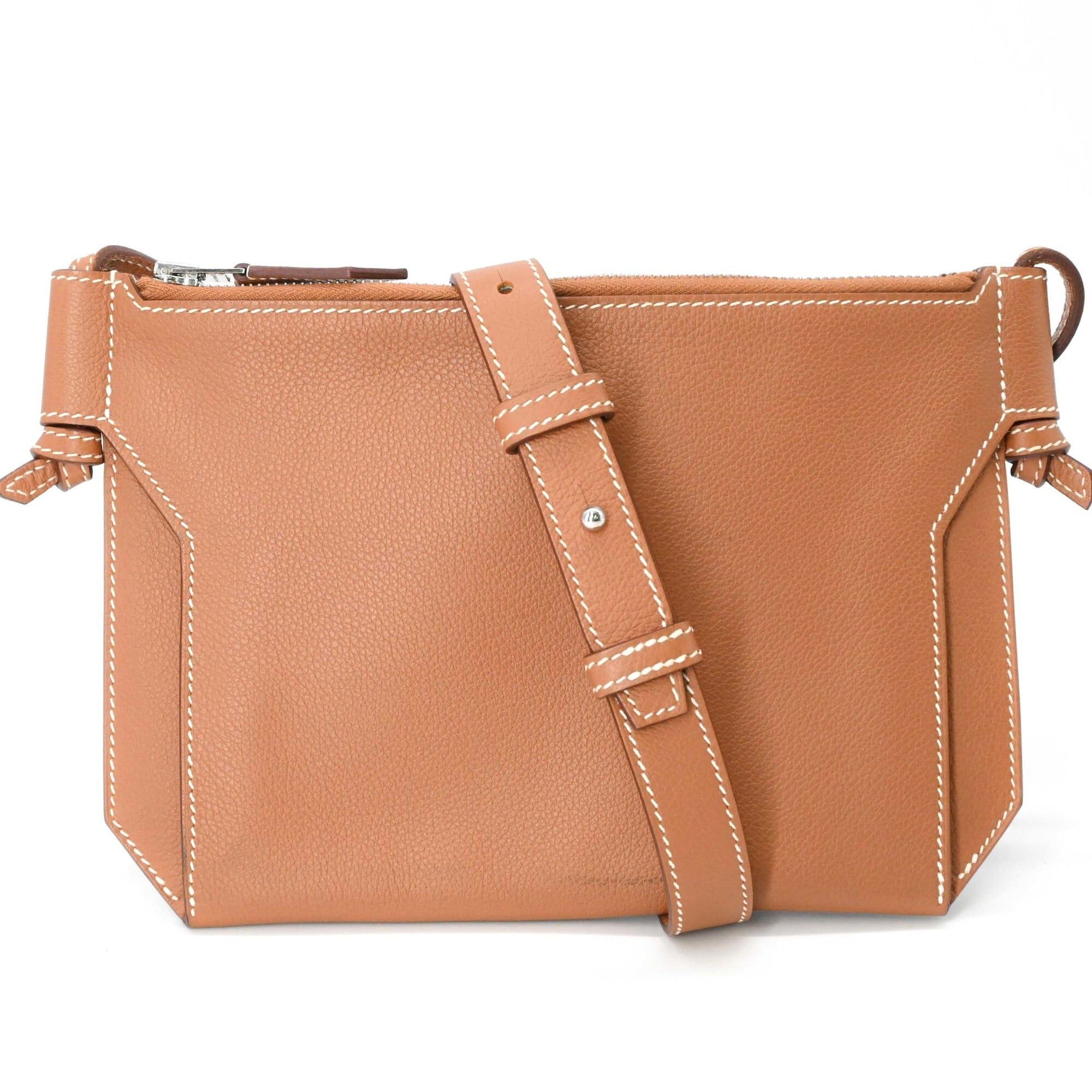 Hermes HERMES Ultra Pla 24 Evercolor Shoulder Bag for Women, Gold Brown, Z Stamp Size ONE SIZE - 1 Thumbnail