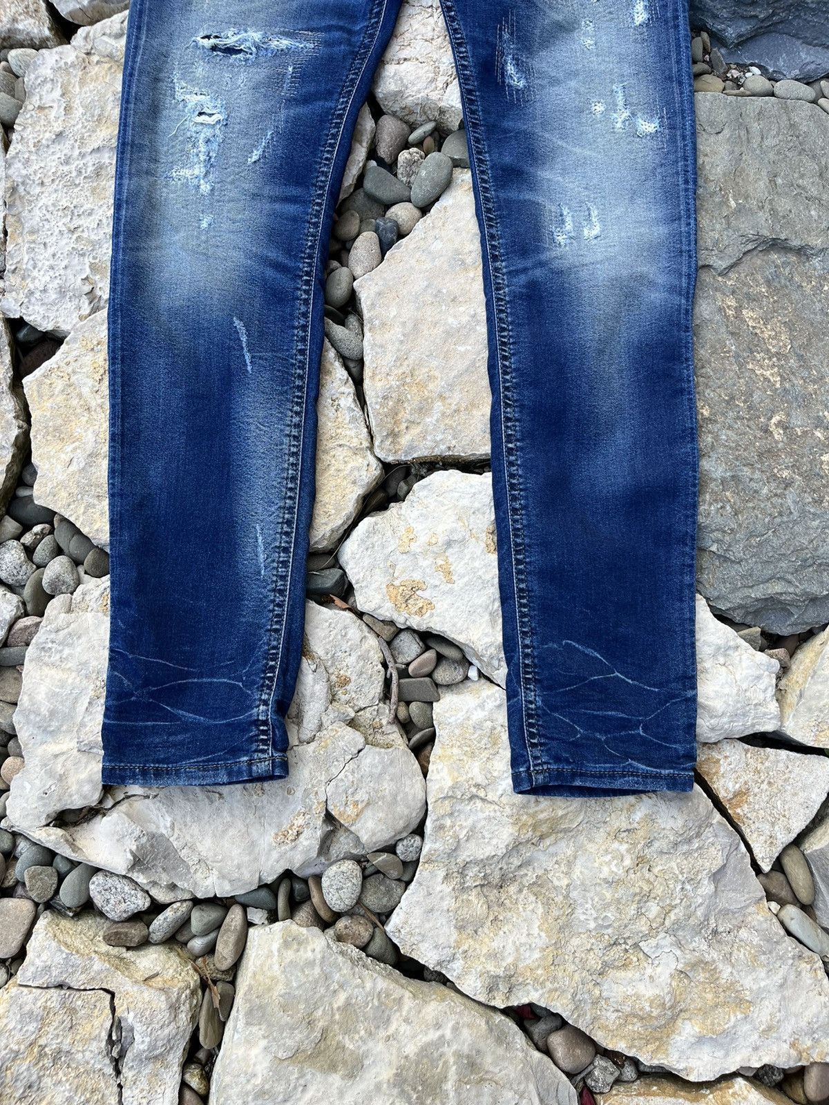 Diesel × Vintage Vintage Diesel 30 y2k spender jeans distressed sweatpants Size US 30 / EU 46 - 5 Thumbnail