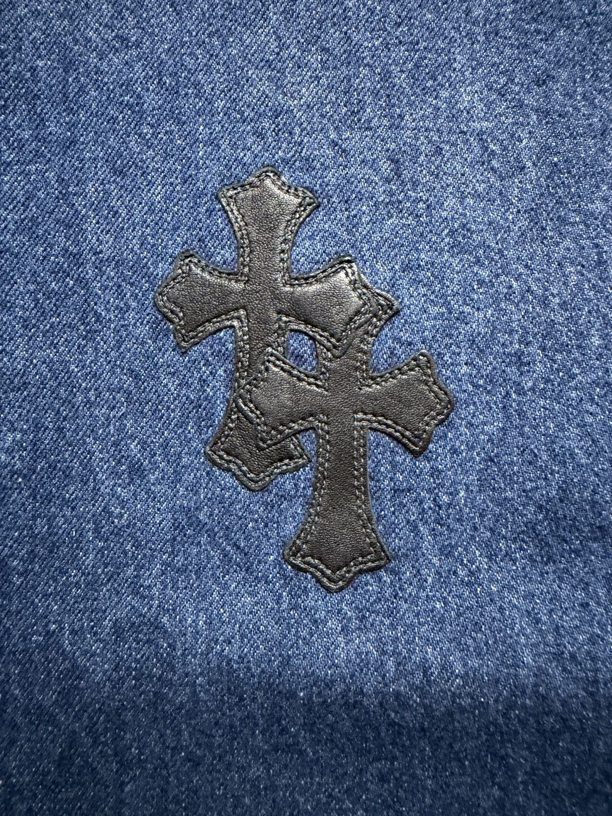 Chrome Hearts Chrome Hearts Levis 517 Cross Patch Dark Wash Jeans Size US 36 / EU 52 - 10 Thumbnail